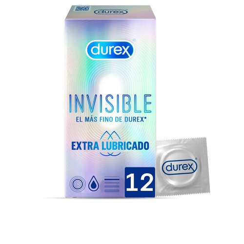 INVISIBLE extra lubricated condoms 12 u 12 u