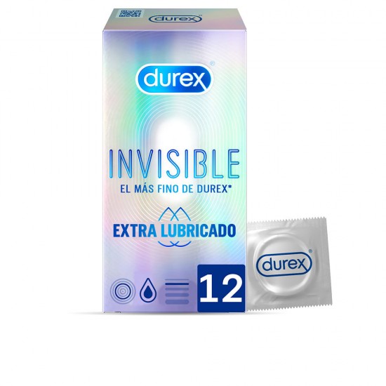 INVISIBLE extra lubricated condoms 12 u 12 u