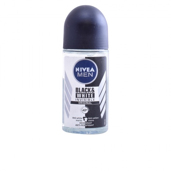 MEN BLACK & WHITE INVISIBLE deodorant roll-on 50 ml 50 ml