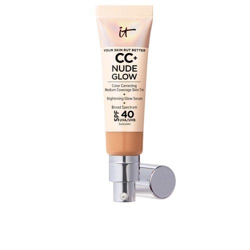 CC+ NUDE GLOW lightweight foundation + glow serum SPF40 #neutral tan 32 ml
