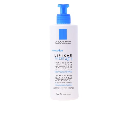 LIPIKAR SYNDET AP+ lipid-replenishing and anti-irritation shower cream for atopic skin 400 ml 400 ml
