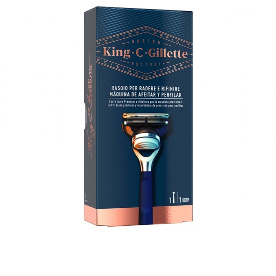 GILLETTE KING shave & edging razor 1 pz 1 pz