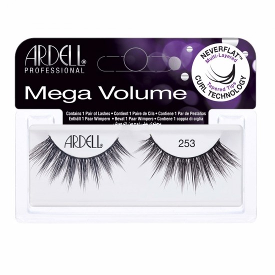 MEGA VOLUME LASH pestañas #253 1 u 1 u