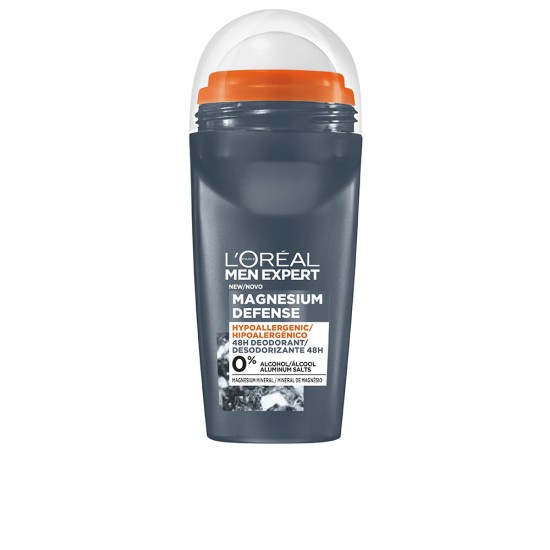 MEN EXPERT MAGNESIUM DEFENSE 0% alcohol deodorant 48h roll-on 50 ml 50 ml