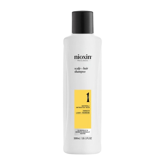 SYSTEM 1 - Shampoo - Natural Hair with Mild Weakening 300 ml 300 ml