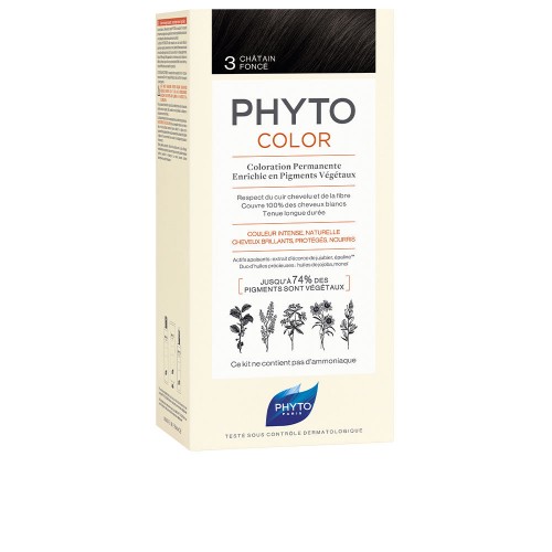 PHYTOCOLOR #3-castaño oscuro 4 u 4 u