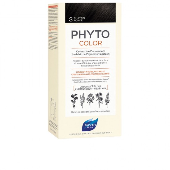 PHYTOCOLOR #3-castaño oscuro 4 u 4 u