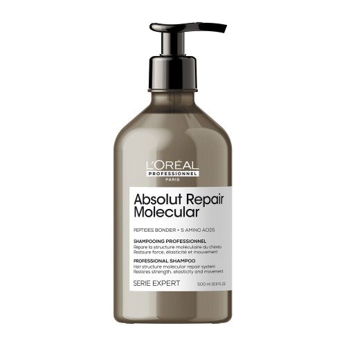 ABSOLUT REPAIR MOLECULAR professional sulfate-free shampoo for damaged hair 500 ml 500 ml