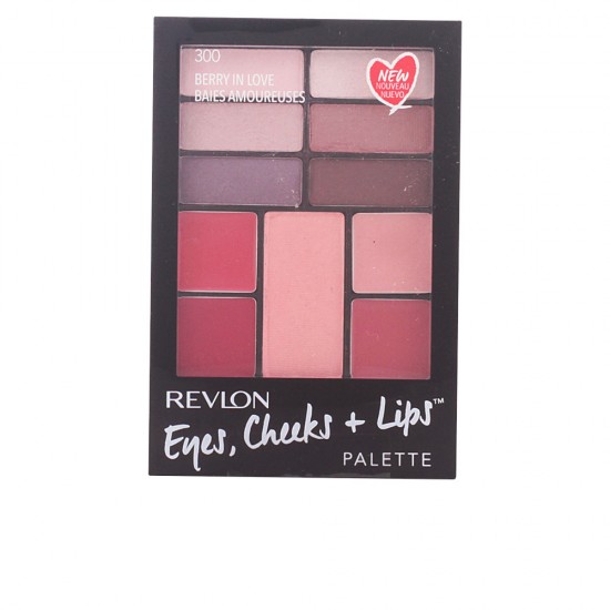 PALETTE eyes, cheeks + lips #300-berry in love 1 u 1 u