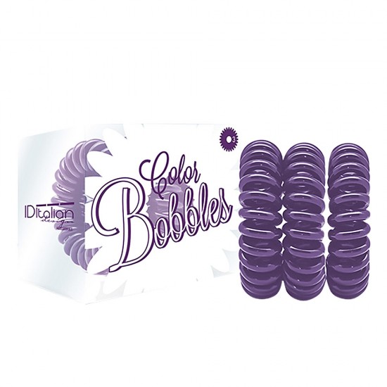 COLOR BOBBLES hair tie #fuchsia 3 u 3 u