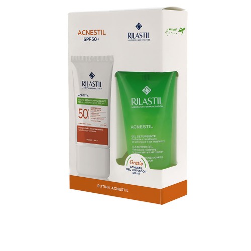 SUN SYSTEM ACNESTIL SPF50+ set 2 pz 2 pz
