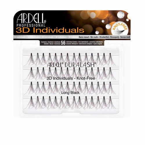 PESTAÑAS POSTIZAS 3D INDIVIDUALES #long black 1 u 1 u
