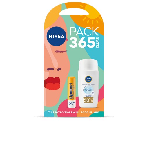 SUN INVISIBLE DAILY FLUID SPF50 + LIPOSAN SPF50 PACK 2 pcs 2 pz