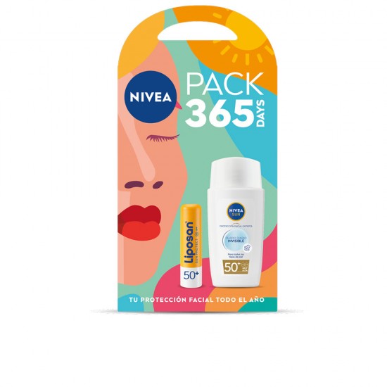 SUN INVISIBLE DAILY FLUID SPF50 + LIPOSAN SPF50 PACK 2 pcs 2 pz