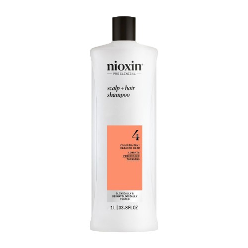 SYSTEM 4 - Shampoo - Dyed and Damaged Hair with Advanced Weakening 1000 ml 1000 ml