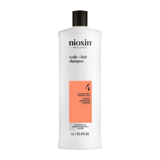 SYSTEM 4 - Shampoo - Dyed and Damaged Hair with Advanced Weakening 1000 ml 1000 ml