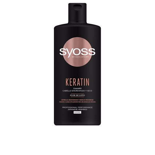 KERATIN shampoo for frizzy and dry hair 440 ml 440 ml