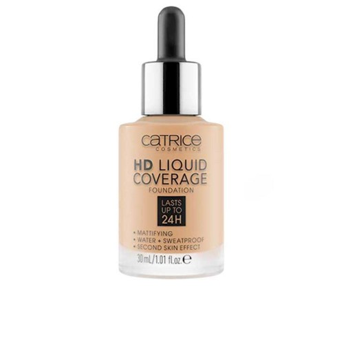 HD LIQUID COVERAGE FOUNDATION lasts up to 24h #032-Nude Beige 30 ml 30 ml