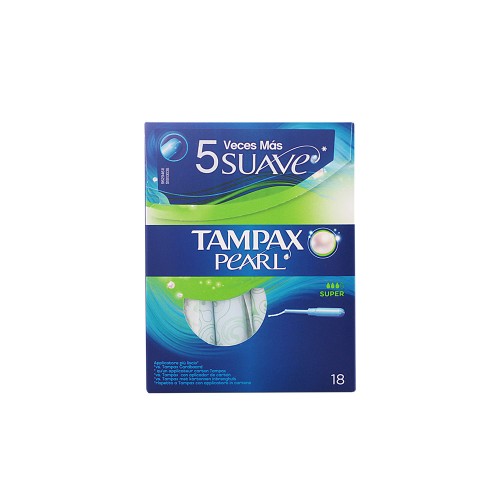 TAMPAX PEARL tampón super 18 uds 18 uds