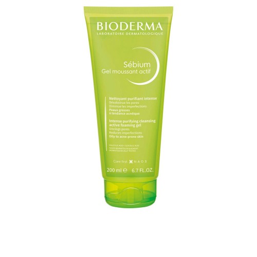 SÉBIUM gel moussant actif limpieza activa específica 200 ml 200 ml