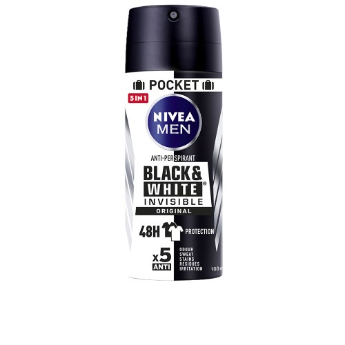 MEN BLACK & WHITE INVISIBLE deo vapo 100 ml 100 ml