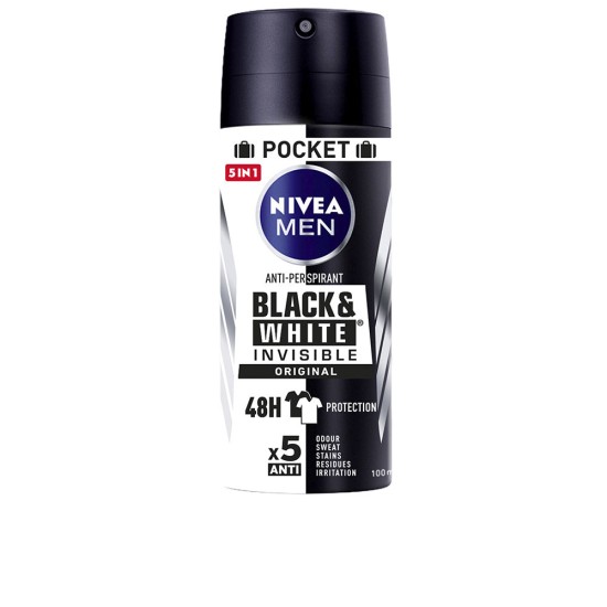 MEN BLACK & WHITE INVISIBLE deo vapo 100 ml 100 ml