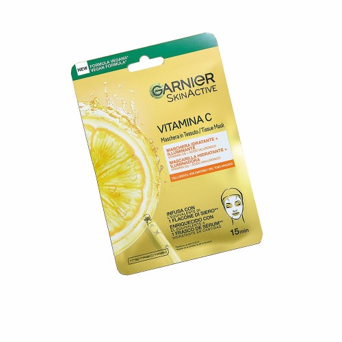 SKINACTIVE mascarilla vitamina c hidratante e iluminadora 1 u 1 u