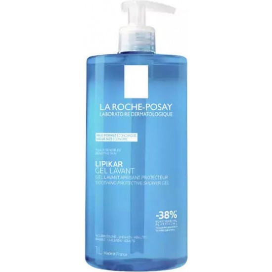 LIPIKAR physiological shower gel suitable for sensitive and dry skin 1000 ml 1000 ml
