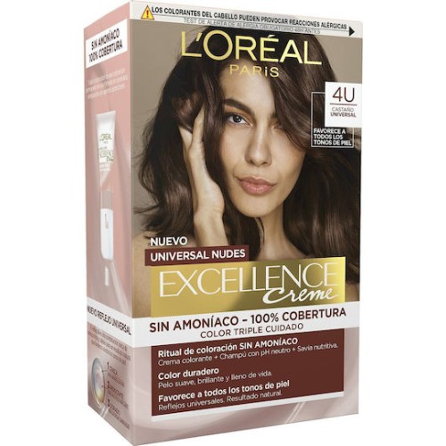 EXCELLENCE NUDES dye #4u-brown 5 u 5 u
