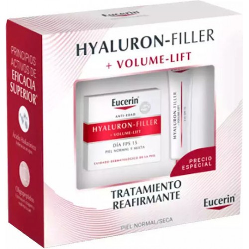 HYALURON FILLER + VOLUME-LIFT DAY CREAM FOR NORMAL TO COMBINATION SKIN, 2-PIECE SET 2 pz