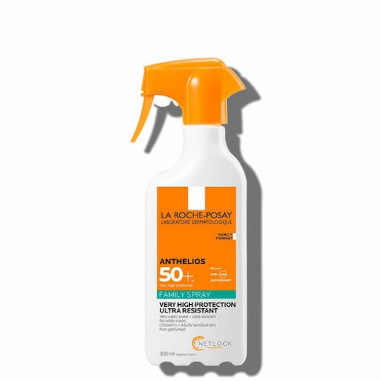 ANTHELIOS Invisible Family Spray, Water, Sweat & Sand Resistant SPF50+ 300ml 300 ml