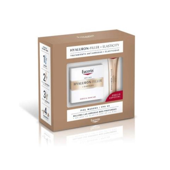 HYALURON FILLER + ELASTICITY DAY SPF30 CASE 2 pcs 2 pz