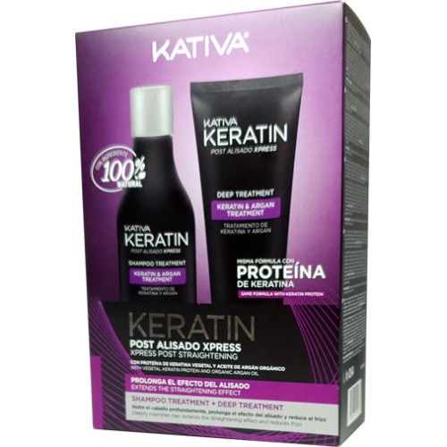 KERATIN EXPRESS POST BRAZILIAN STRAIGHTENING SET 2 pcs 2 pz