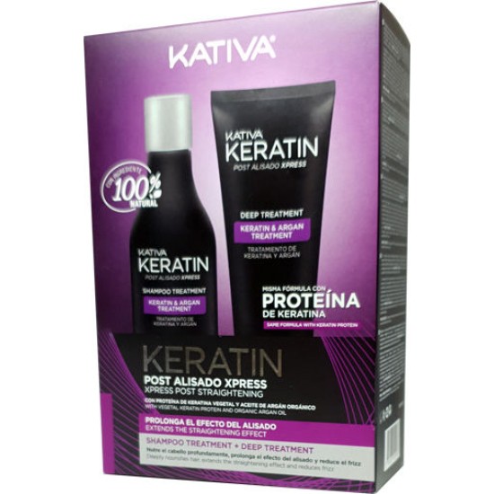 KERATIN EXPRESS POST BRAZILIAN STRAIGHTENING SET 2 pcs 2 pz