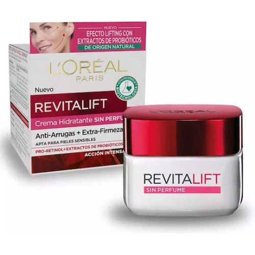 REVITALIFT SIN perfume piel sensible antiarrugas SPF15 50 ml 50 ml
