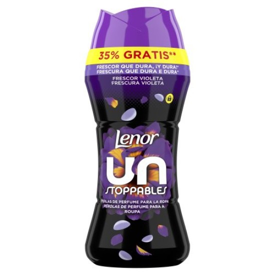 UNSTOPPABLES fabric softener pearls violet freshness 270 g 270 gr
