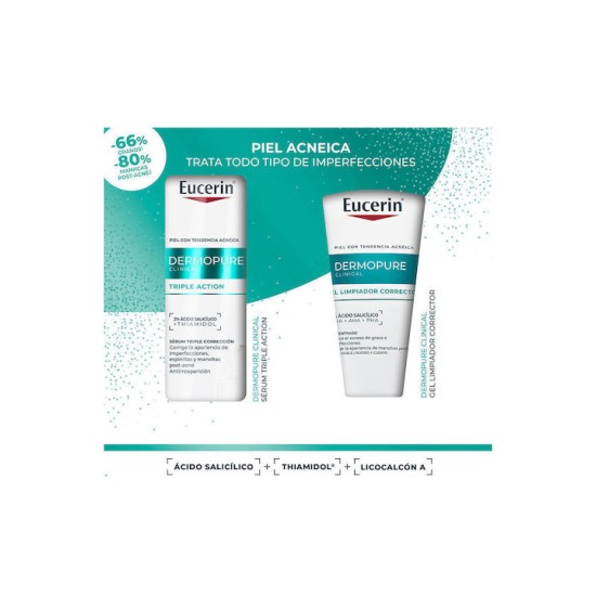 DERMOPURE CLINICAL TRIPLE ACTION CASE 2 pcs 2 pz