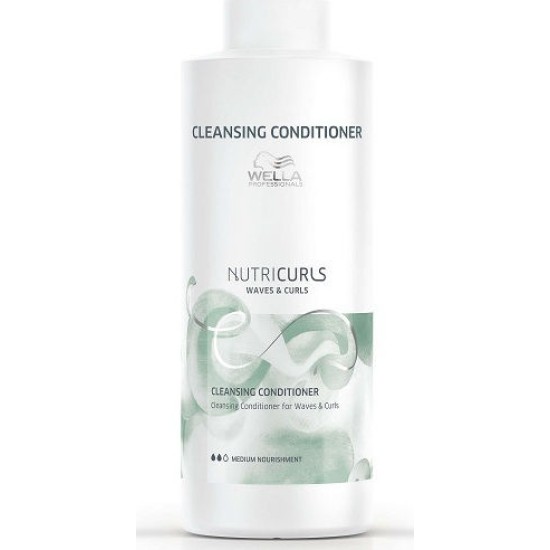 NUTRICURLS Cleansing Conditioner for Hair with Curls and Waves 1000 ml 1000 ml