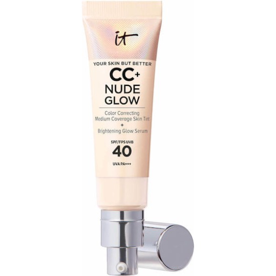 CC+ NUDE GLOW lightweight foundation + glow serum SPF40 #light 32 ml