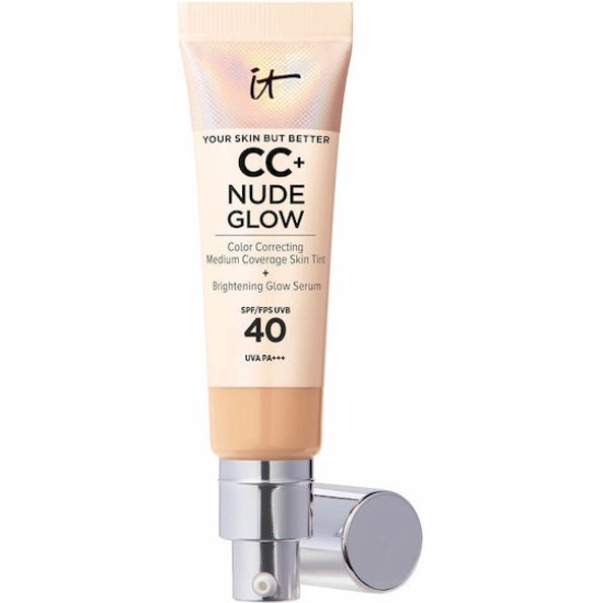 CC+ NUDE GLOW lightweight foundation + glow serum SPF40 #medium 32 ml
