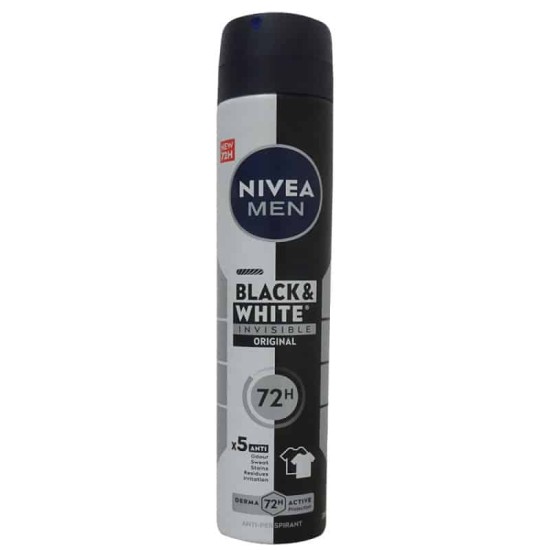 MEN BLACK & WHITE INVISIBLE deodorant spray 200 ml 200 ml