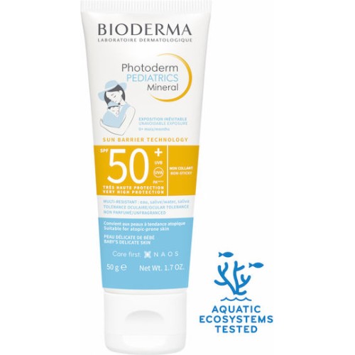 PHOTODERM PEDIATRICS mineral sunscreen SPF50+ 50 gr 50 gr