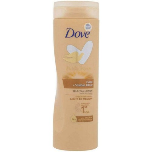 VISIBLE GLOW Self-Tanning Body Lotion Medium 400ml 400 ml