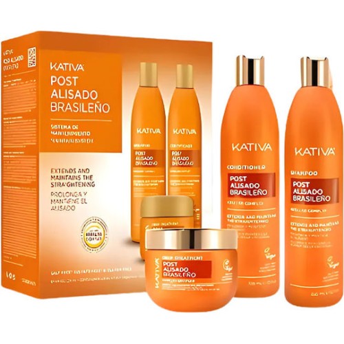 KATIVA PROFESIONAL POST ALISADO BRASILEÑO LOTE 3 pz 3 pz